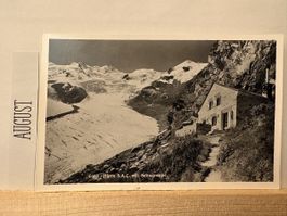 AK von Coaz Hütte & Seliagrupoe Bergpanorama