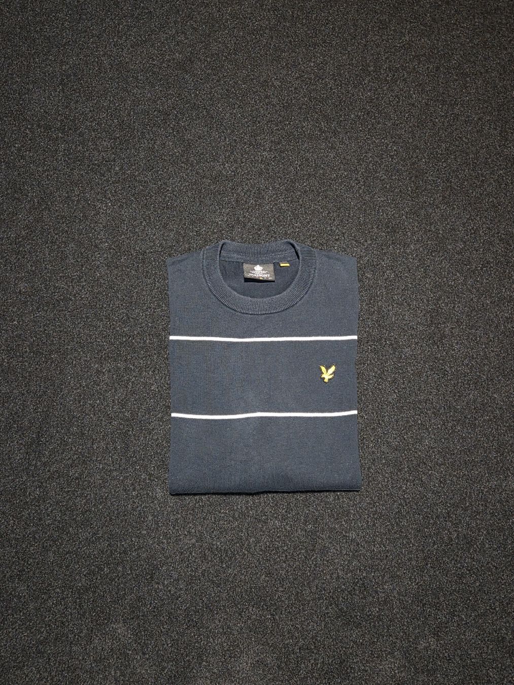 Pullover & Sweatshirts: Lyle & Scott Strickpullover Gestreift – Grösse L – Neu (gemäss Beschreibung) aus Biel/Bienne von casualculture.store 4