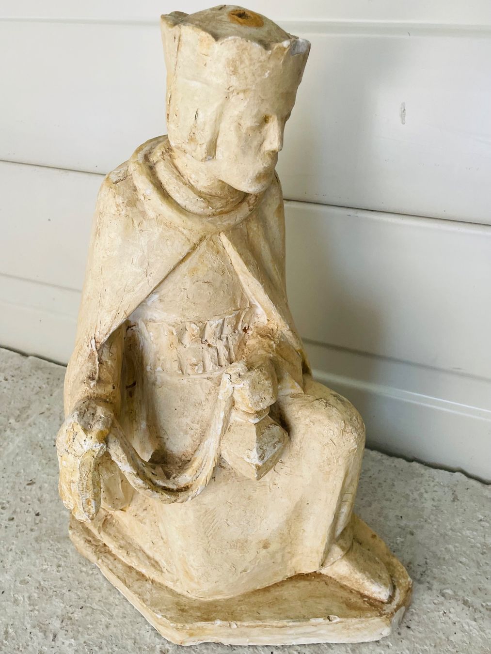 Sculture & Statue: Skulptur König Figur Statue – Usato da Lungern venduto da Barbados04 4