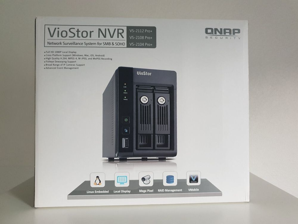 Enregistreur IP Numérique 4 caméras QNAP Kaufen auf Ricardo