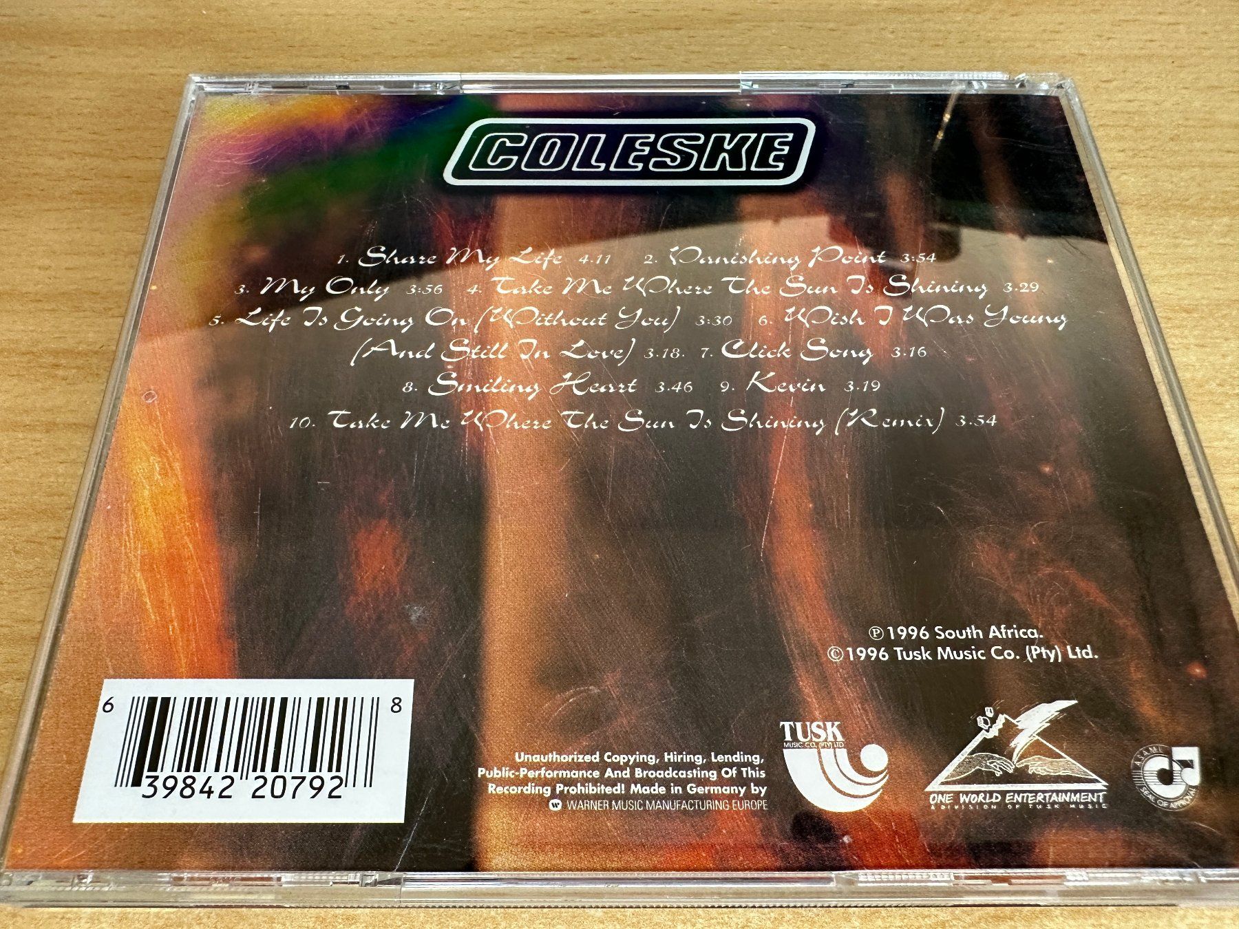 CD: R6  Coleske - Coleske – Usato da Rikon im Tösstal venduto da Alpenmutz 1