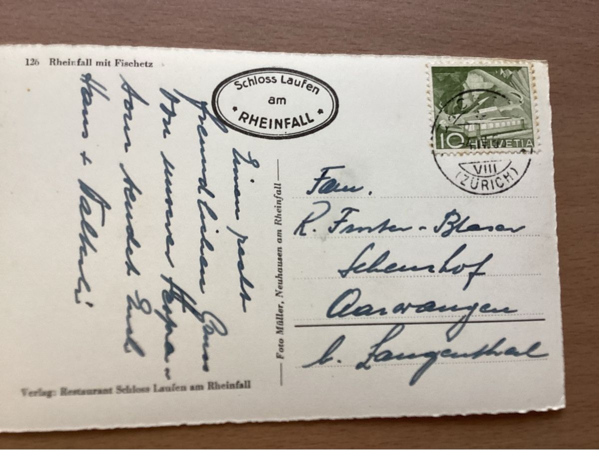 Cartoline postali: AK Reinfall mit Fischetz – Usato da Wassen UR venduto da SABDOM 1