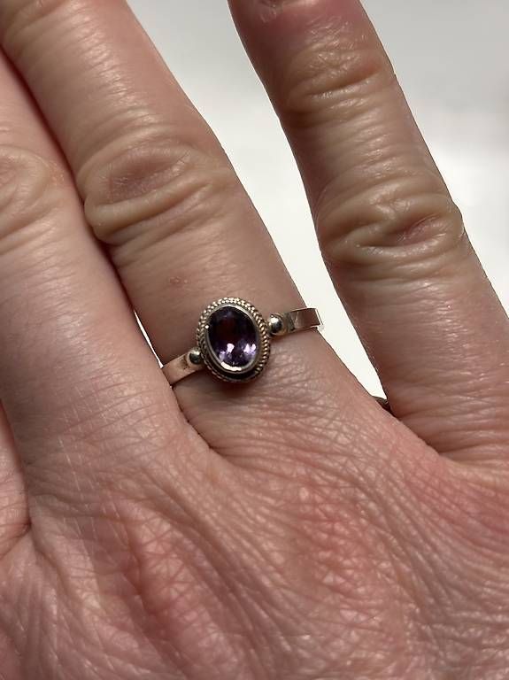 Anelli: Bague améthyste argent 925 – Nuovo (secondo la descrizione) da Perroy venduto da barballalla 3