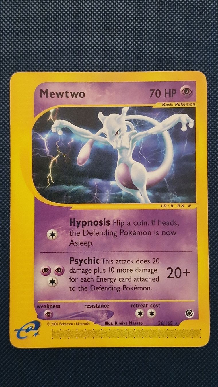 Pokémon Carte collezionabili: Mewtwo #56 – Pokémon Expedition  – Usato da Veytaux venduto da PocketMonster