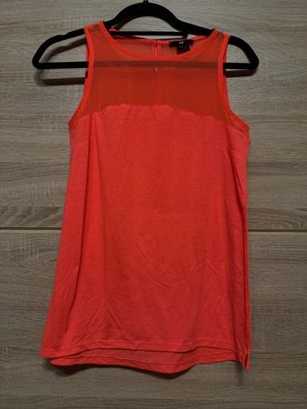 Débardeur orange fluo