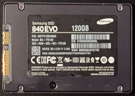 SSD Samsung 840 EVO 120GB