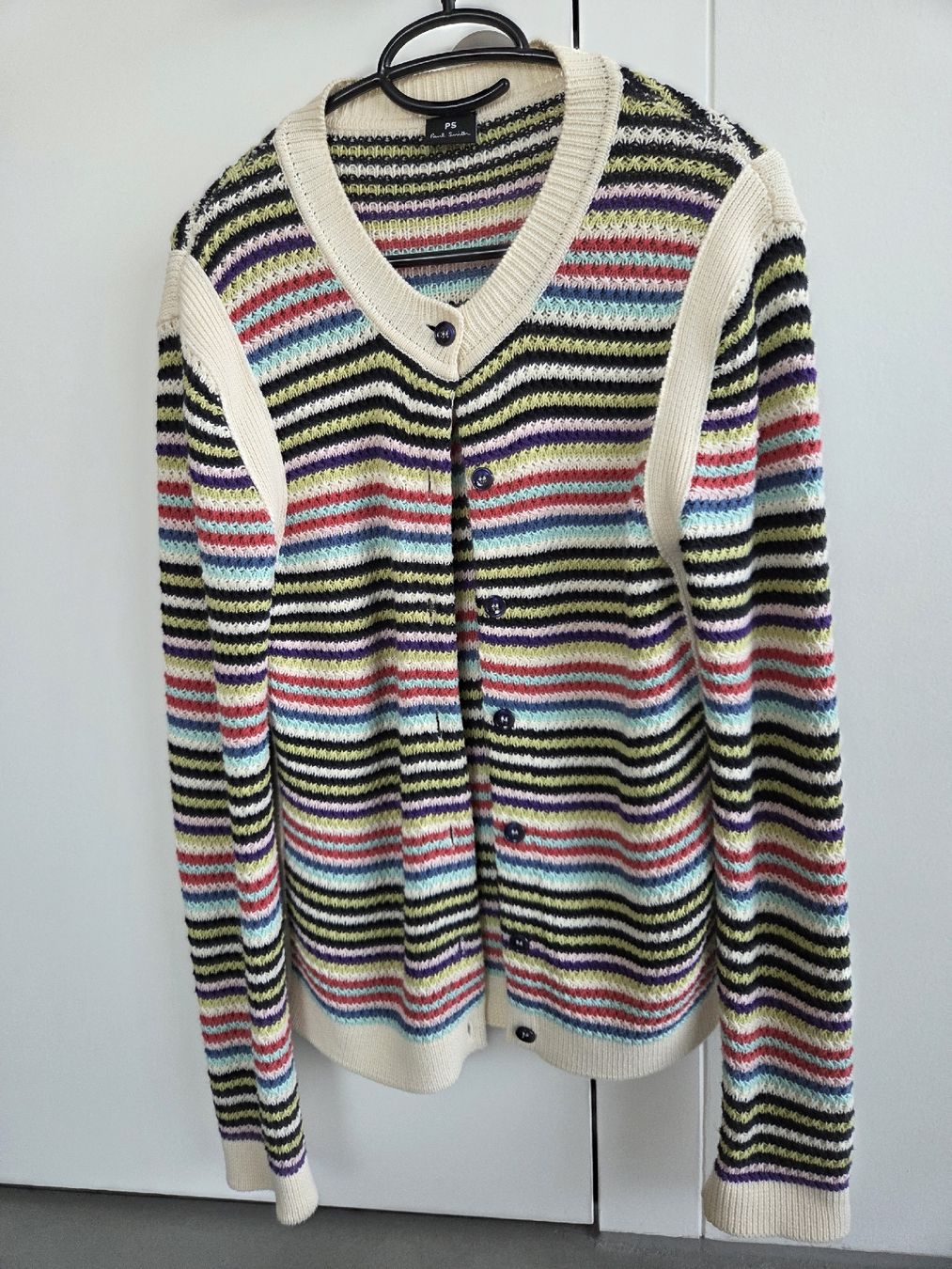 Paul Smith Giacche: Damen Strickjacke Paul Smith bunt gestreift Grösse M – Usato da Zürich venduto da yubr