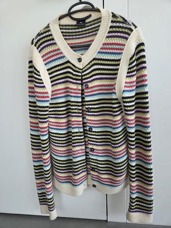 Damen Strickjacke Paul Smith bunt gestreift Grösse M