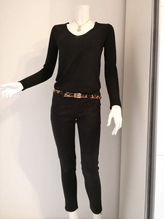 🤩MANGO CAPRI HOSE SCHWARZ NEUWERTIG & D&G P.