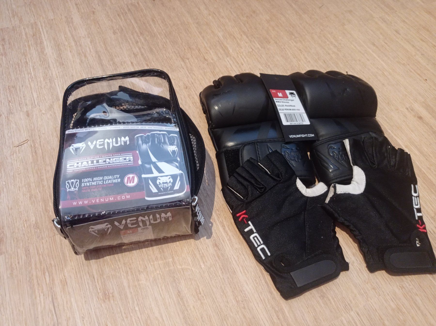 Guanti & manicotti: MMA Handschuhe Venum Grösse M + K-Tec GRATIS – Nuovo (secondo la descrizione) da Jona venduto da fam_hzv2 1