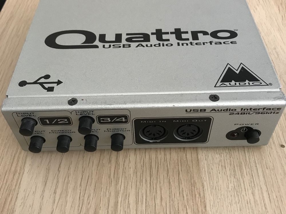 Carte son Maudio Quattro USB audio interface Kaufen auf Ricardo