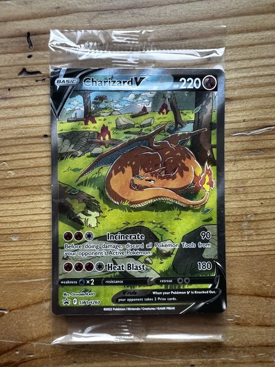 Charizard promo upc collection scelled (Neu und originalverpackt) in ...