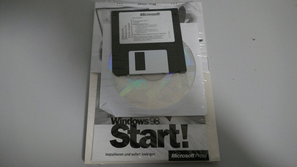 Windows 98 Second Edition CD-Rom (Neu (gemäss Beschreibung)) in ...