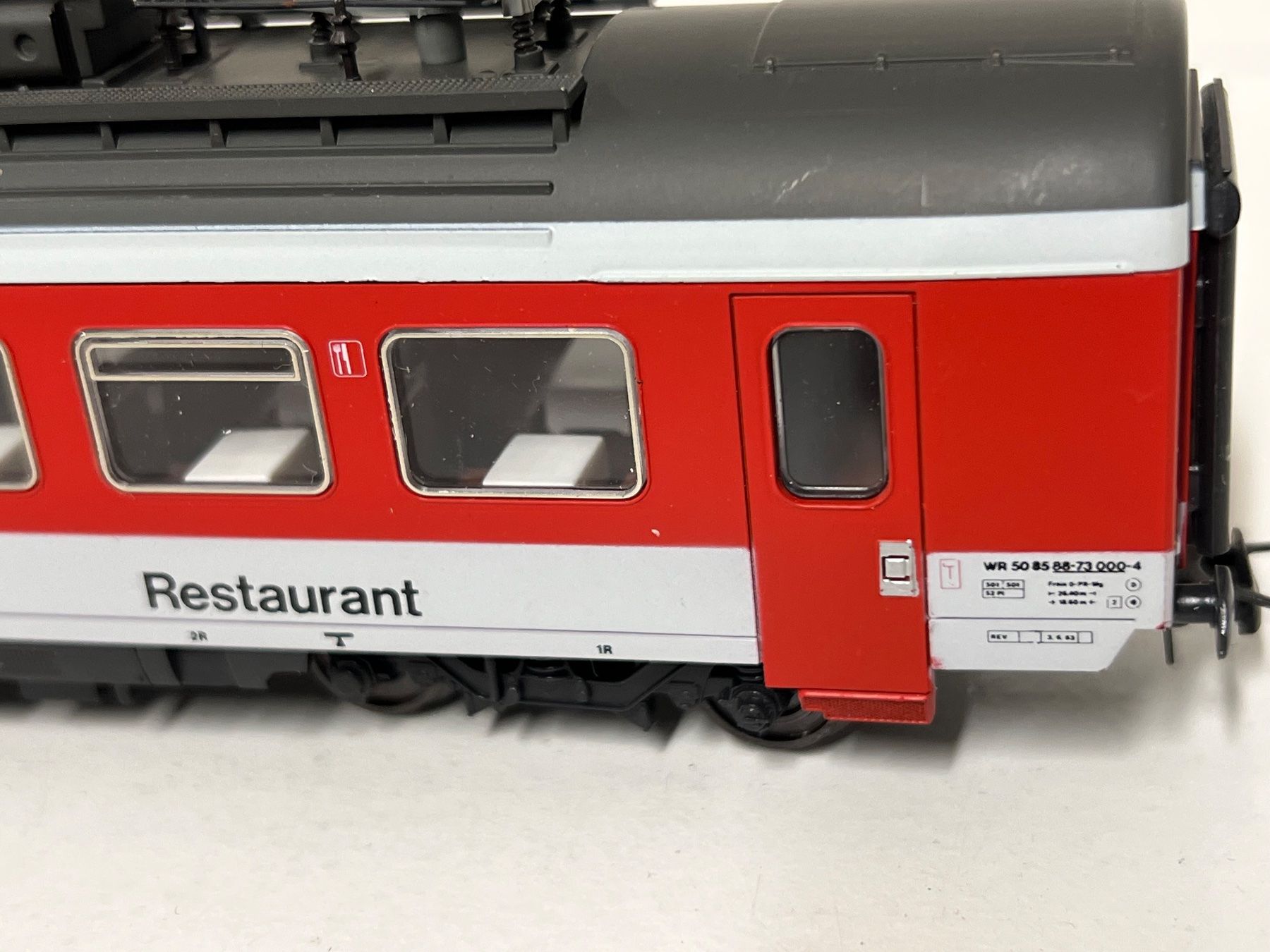 Roco Modellini di ferrovie: Roco  H0 SBB Restaurant – Usato da Geroldswil venduto da TopTrain54 2