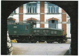 AK Krokodil-Lokomotive  im Depot Zürich