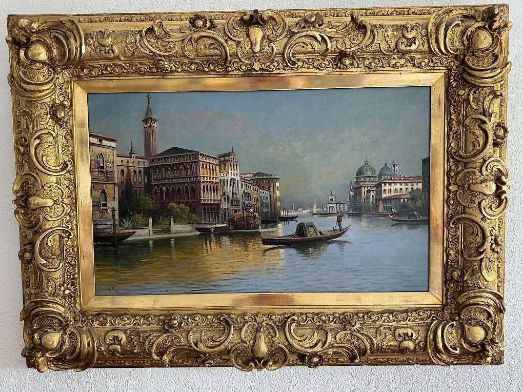 Posters & Illustrations: Goldrahmen mit Bild – D'occasion à Rüschlikon par cmercedes01