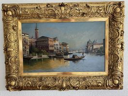 Goldrahmen mit Bild