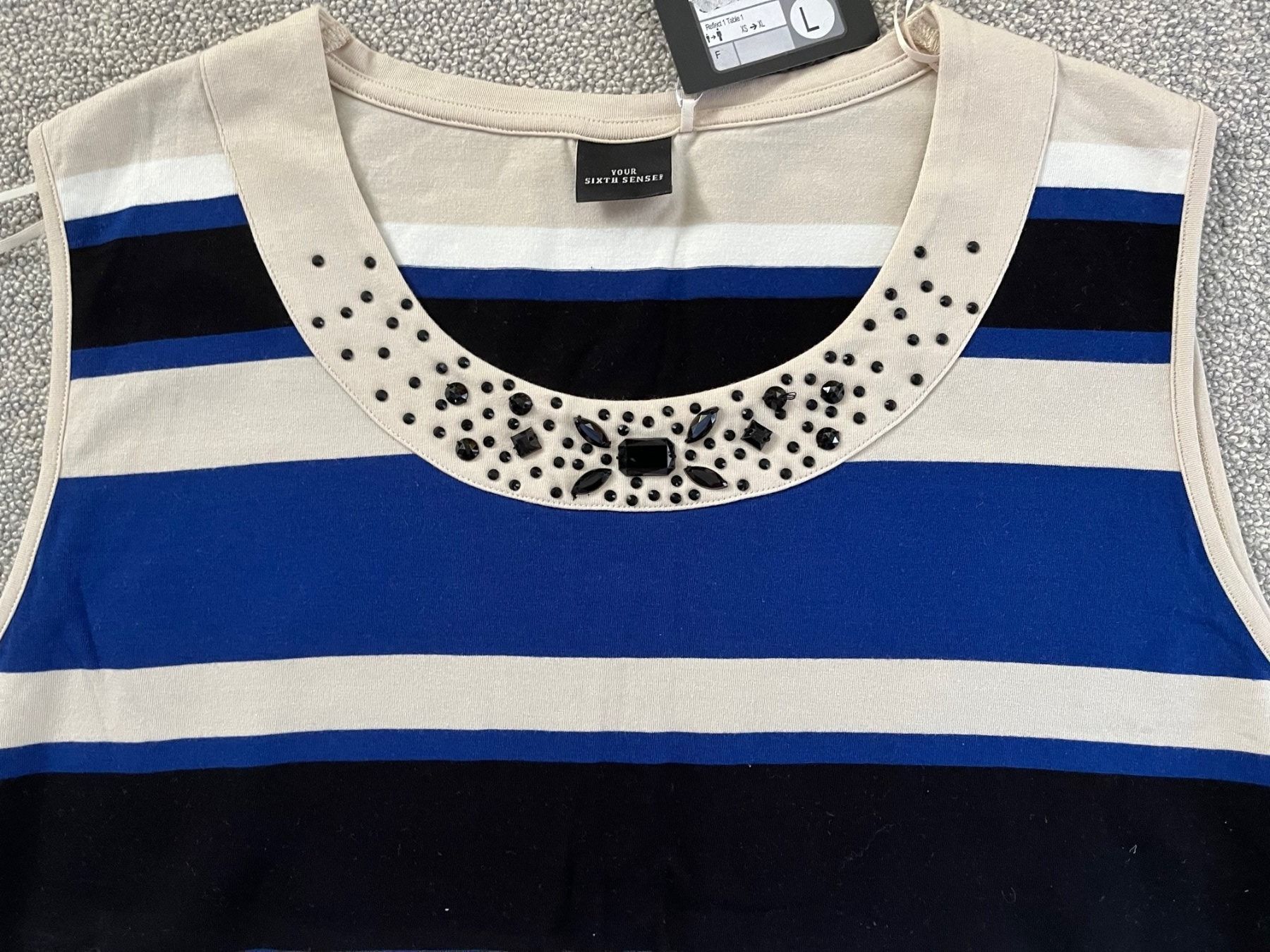 Top: Top Bluse Gr L Fabrikneu – Nuovo e nell'imballaggio originale da Kleindöttingen venduto da nev_tn7c 1