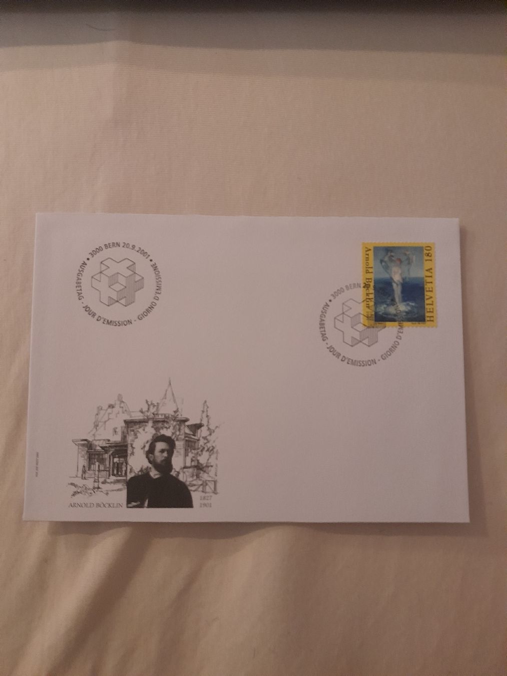Tutti i francobolli: Cachet philatélique Arnold Böcklin, 2007, parfait! – Usato da Marly venduto da globetrotter1723