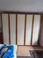Kleiderschrank Holz weiss 6 Tueren gut erhalten