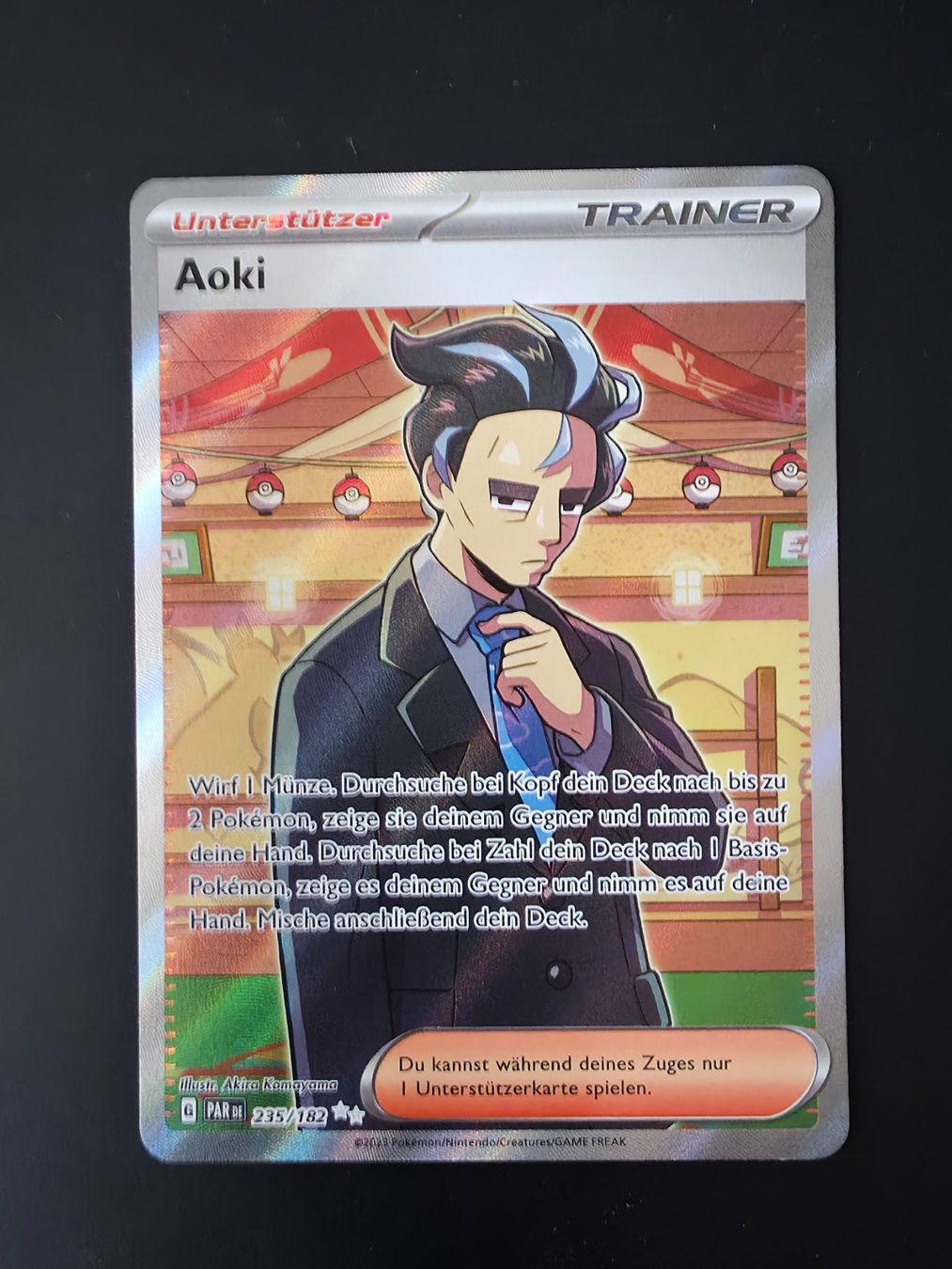 Pokémon Carte collezionabili: Aoki (PAR 235) - Pokémon – Usato da Zürich venduto da Semagets