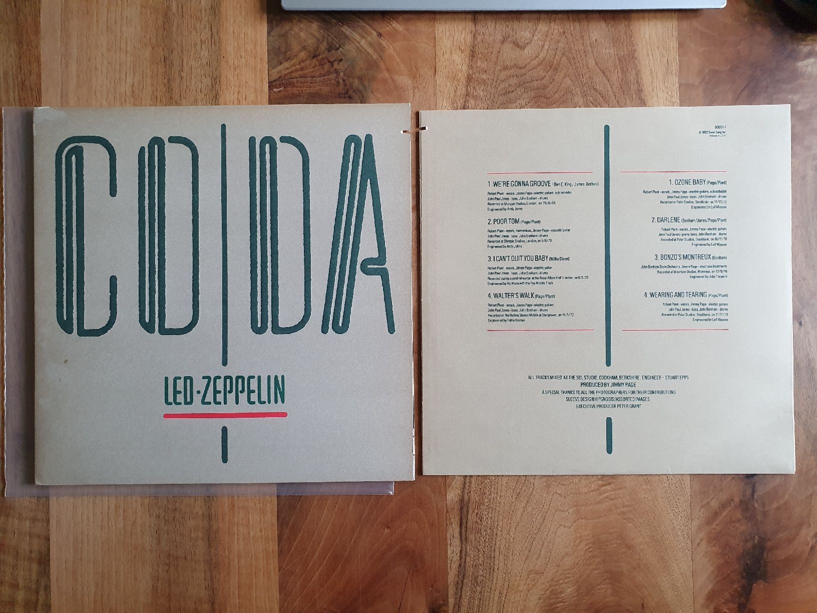 Vinyles: Led Zeppelin - Coda – D'occasion à Sirnach par dimitri1963 1