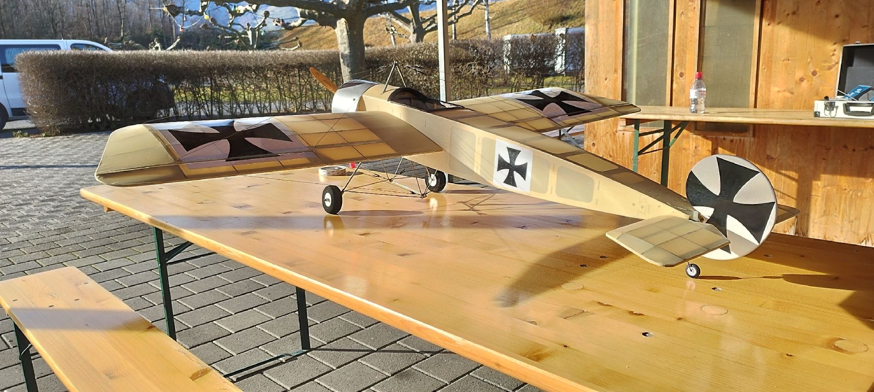 RC Modellbau: Fokker E3 – Gebraucht aus Grabs von firebird.91