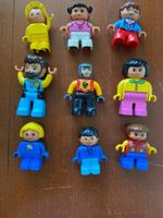 9 LEGO DUPLO Figuren Kind Frau Ritter Mädchen Junge Baby