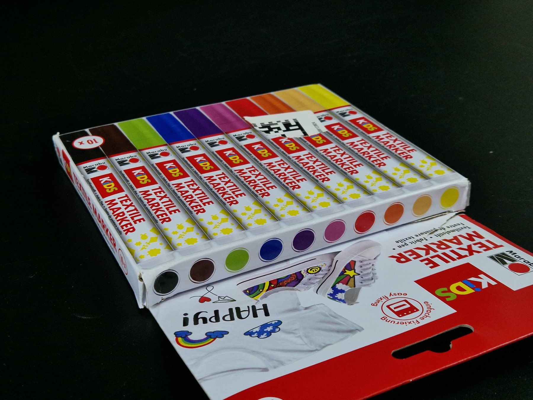 Penna & Evidenziatori: MARABU Textilmarker KiDS, 10 Farben – Nuovo (secondo la descrizione) da Muhen venduto da Restwert_Muhen 4