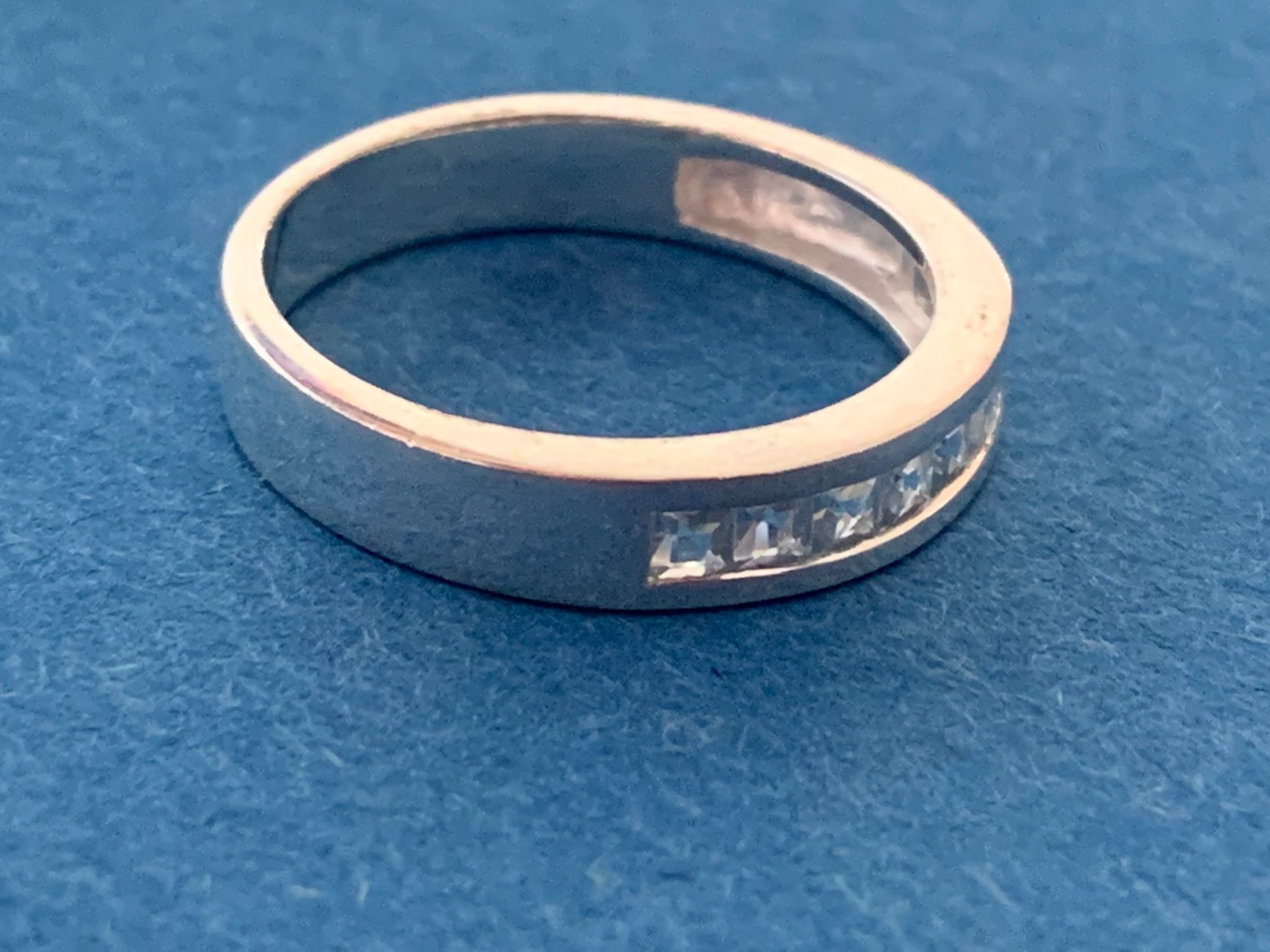 Bagues: Silberring hellblau elegant  (58) – D'occasion à Dittingen par Bijoubelle 2