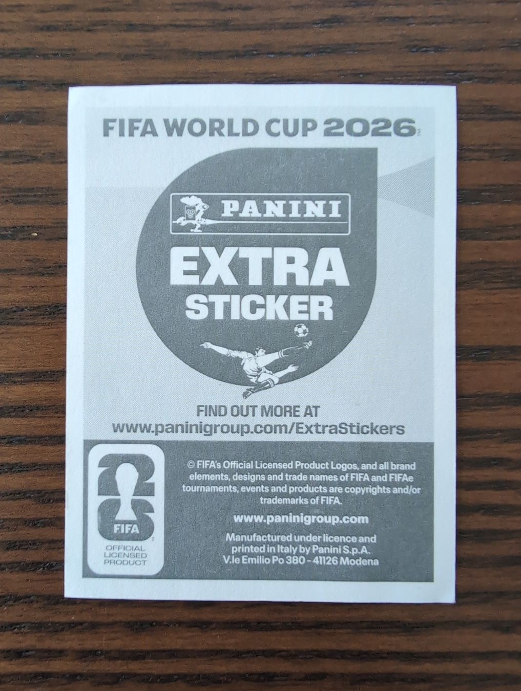 Panini Cartes à collectionner: Extra sticker Silber panini wm sticker 26 vinicius junior  – Neuf (Voir description) à Zürich par Rolup 1