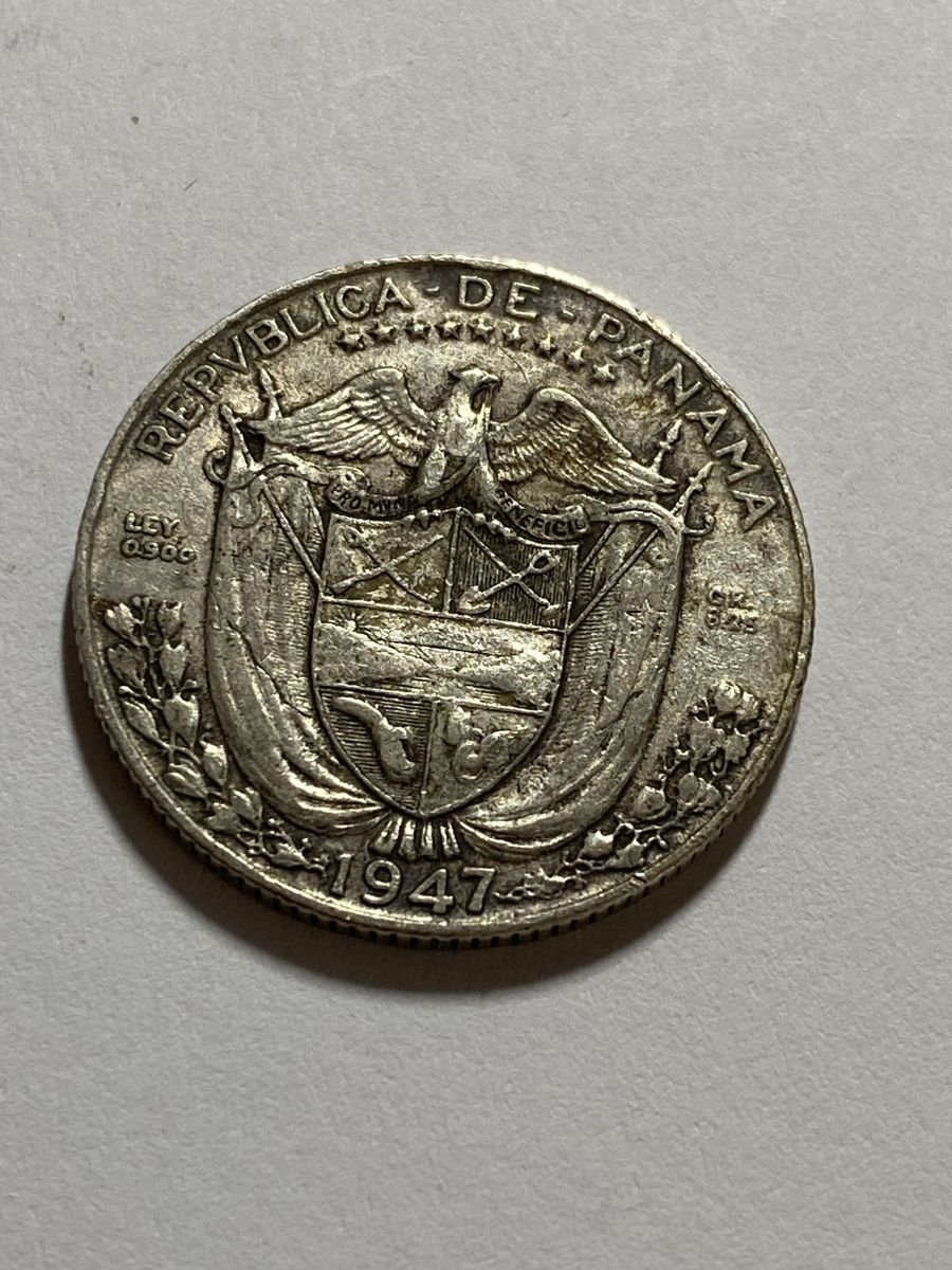 Tutti le monete: Panama - 1/4 - 1947 - AG – Usato da Payerne venduto da Mike1682