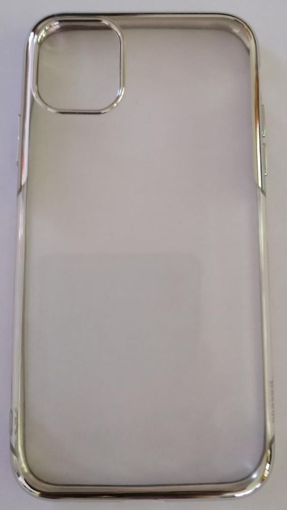 Baseus Cover & Protezioni schermo: Baseus Case Mit Silberrand Für IPhone 11 – Nuovo (secondo la descrizione) da Bassersdorf venduto da maga1g 1