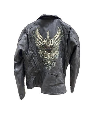 Exklusive Harley Davidson Damen-Lederjacke