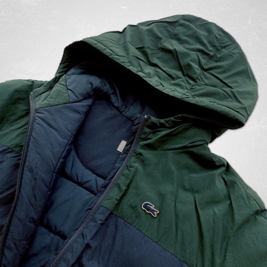 Lacoste Giacche & Cappotti: Lacoste Puffer Jacket | Green / Navy – Usato da Zürich venduto da avenlim 1