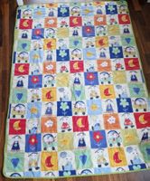 Grosse Krabbeldecke (140x200cm) Bornino Home Lustige Motive