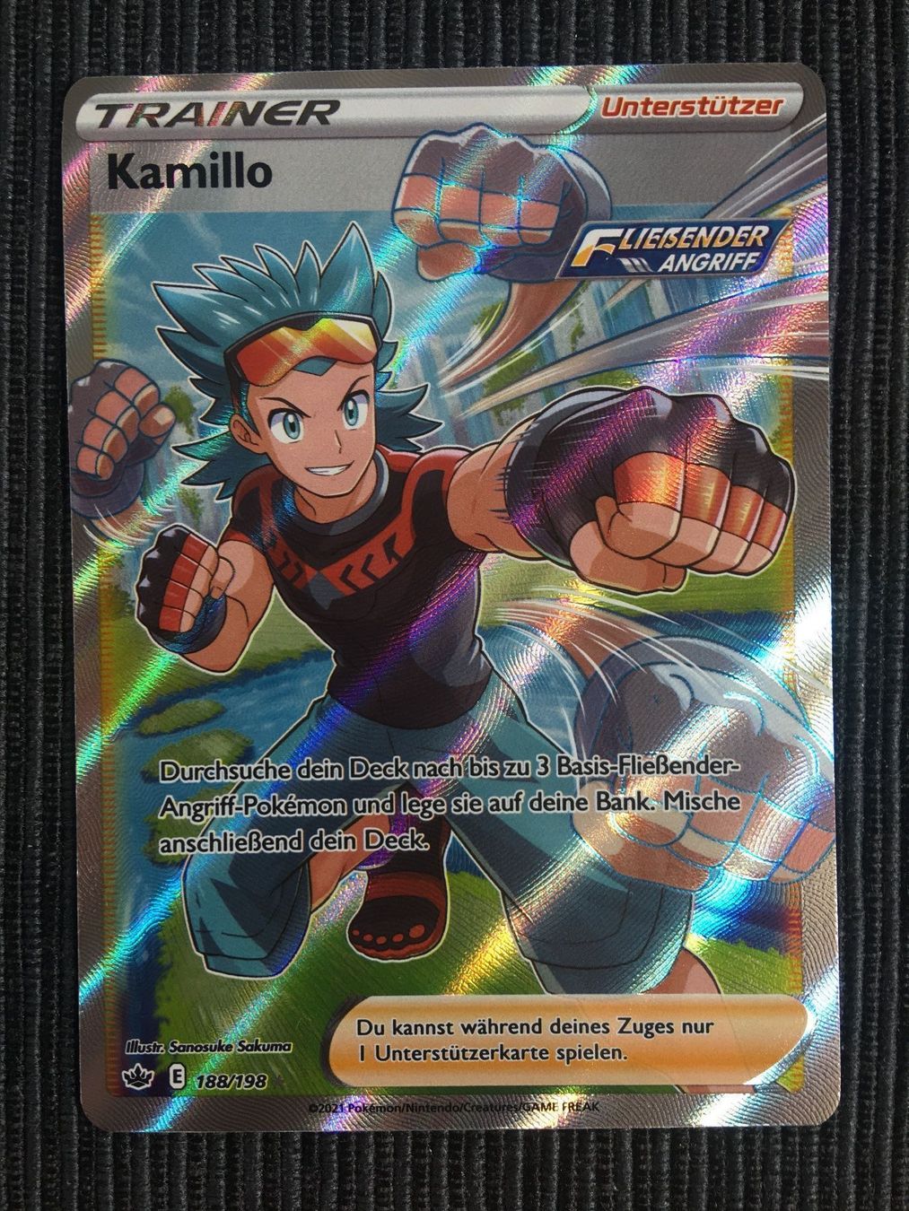 Pokémon Sammelbilder & Trading cards: Pokemon Kamillo Chilling Reign DE – Neu (gemäss Beschreibung) aus Wabern von Collectfun