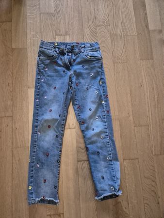 Tuc Tuc Kids Jeans 7A (122cm) with Flowers - Spring!