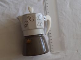 Kaffeekocher Espressokocher für 1 bis 2 Tassen, Mokka, Mocca