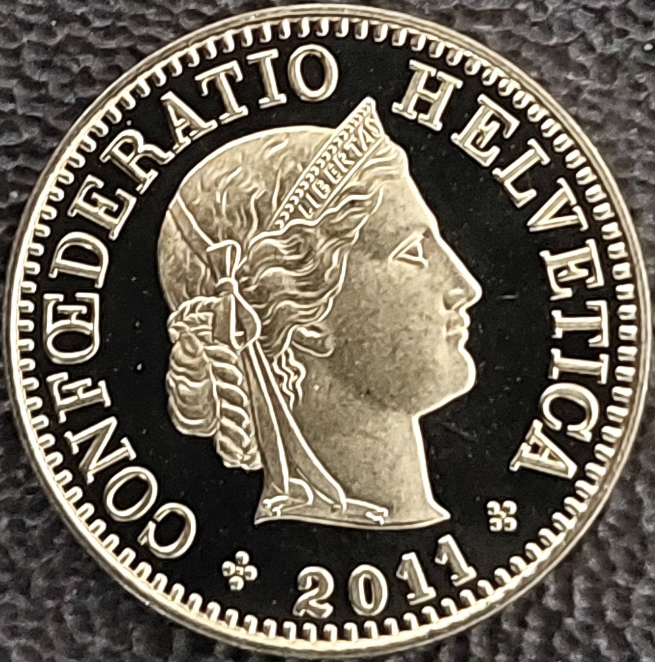 Tutti le monete: 5 Rappen 2011 stgl. / aus Münzsatz – Nuovo (secondo la descrizione) da Arch venduto da coinsandmore