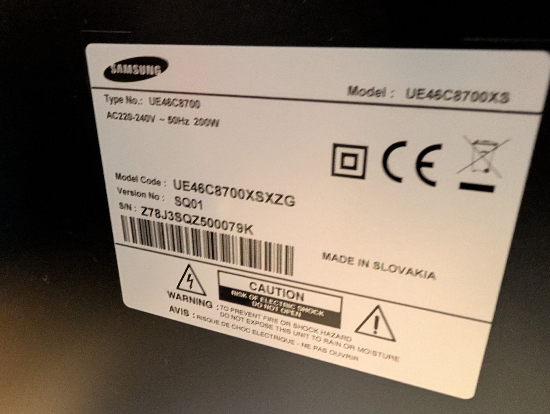 Samsung Televisori: Samsung TV 46 Zoll – Usato da Oberwil-Lieli venduto da stefim 9