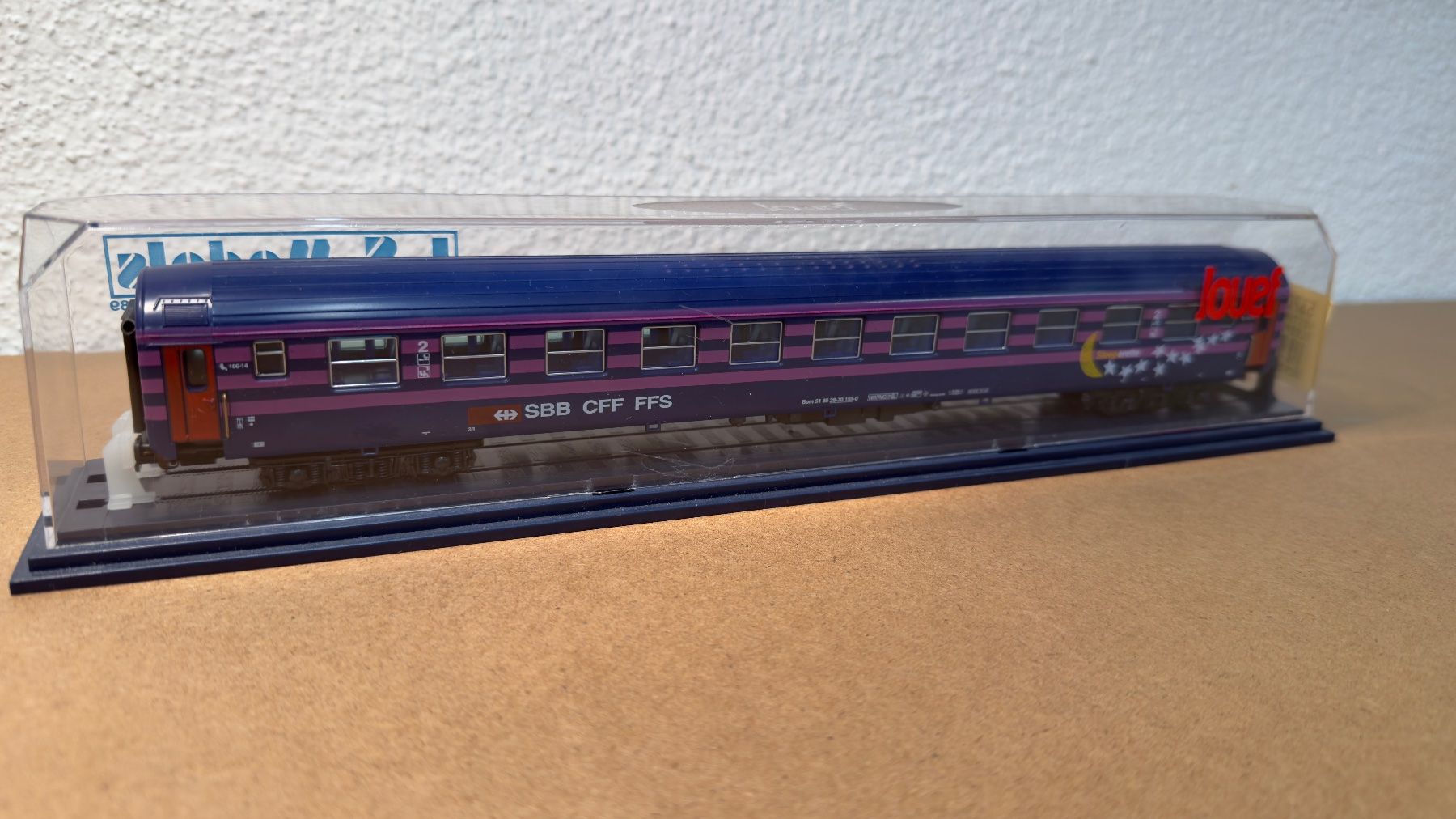SBB/CFF/FFS Modellini di ferrovie: Joef SBB Schlafwagen 2.Klasse H0 / DC – Usato da Windlach venduto da Kelebra 1