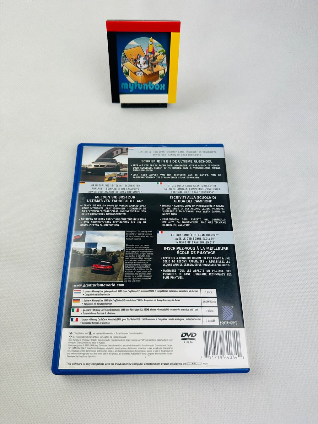 Spiele: PS2 Gran Turismo 4 Prologue Multilingual – Gebraucht aus Kappel SO von MyFunBox 1