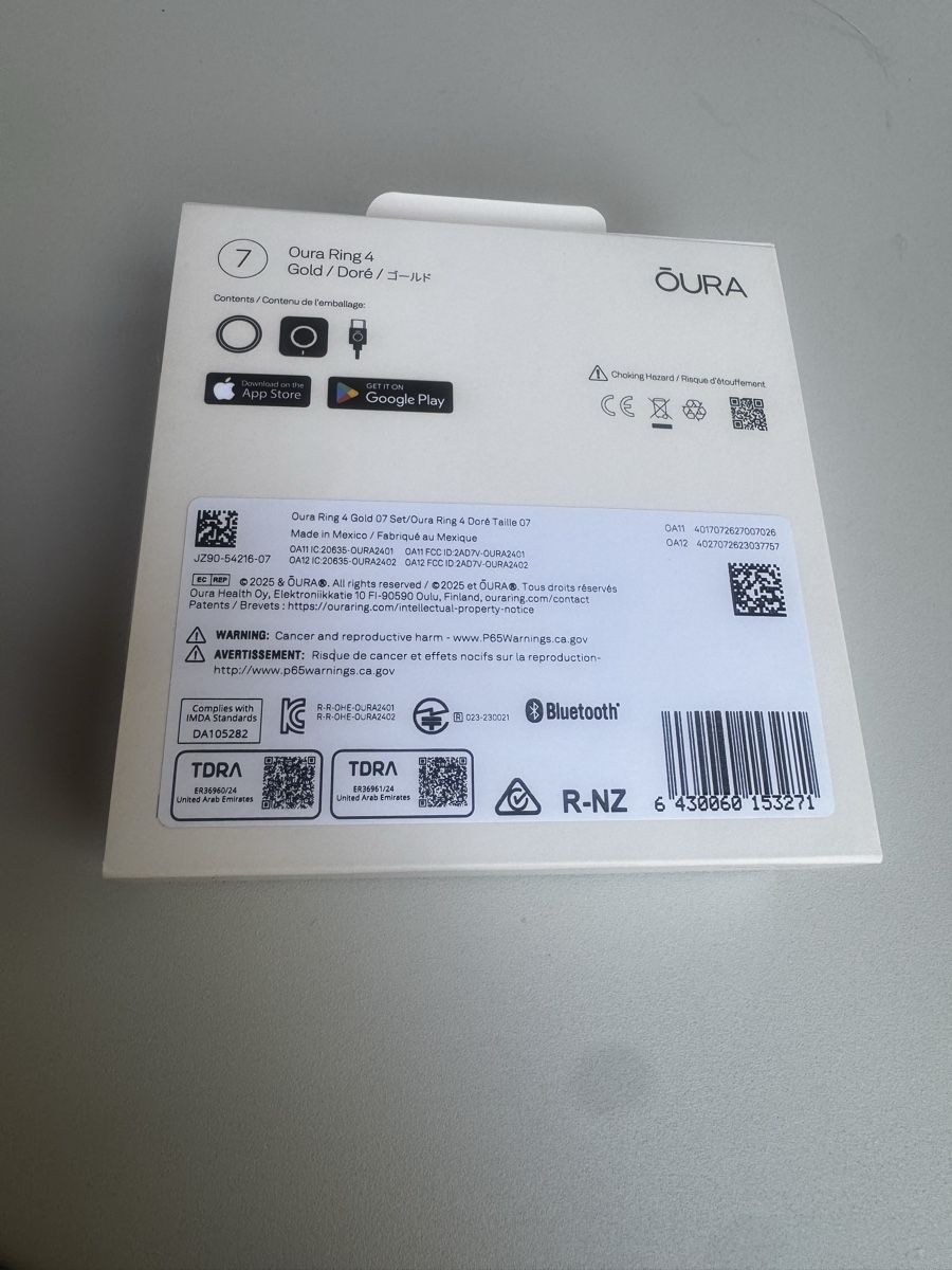 Oura Anelli: Oura Ring 4 Gold Size 7 New Originalverpackt – Nuovo e nell'imballaggio originale da Zürich venduto da Laura_8001 3