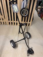 Golf Trolley two wheels black foldable good condition