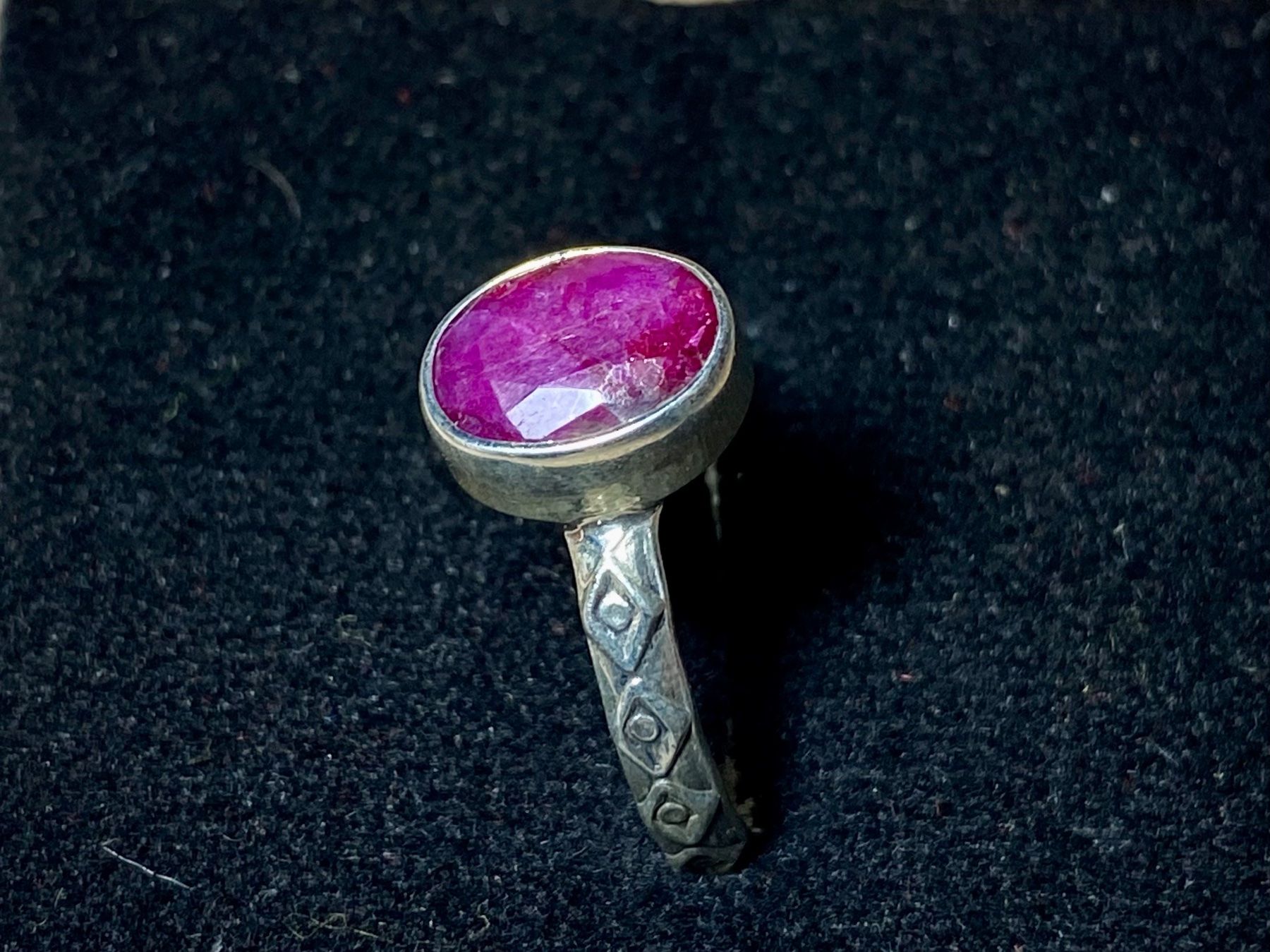 Anelli: natürlicher Rubin - 925 Silber Ring orientalisch – Nuovo e nell'imballaggio originale da Laax venduto da Kiki_Kingdom3 8