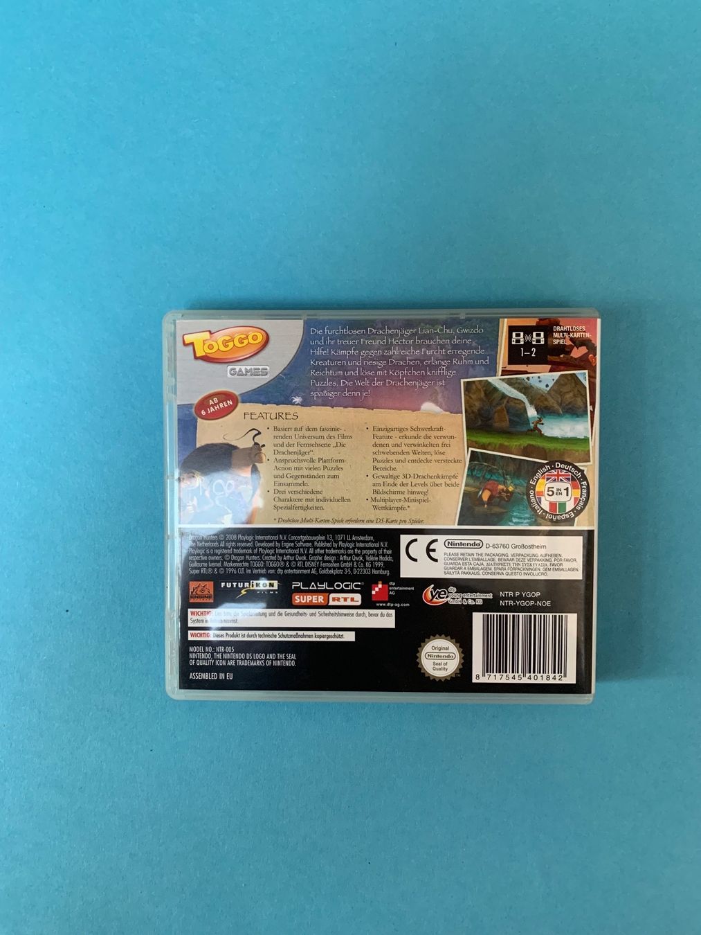 Nintendo Giochi: DS / Die Drachen Jäger – Usato da Kölliken venduto da sergesellsretro 1