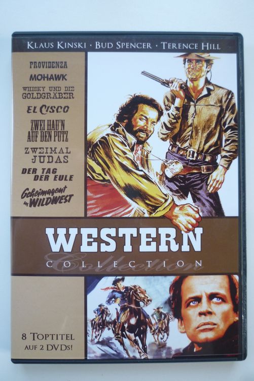 8 Filme Western Collection Klaus Kinski, Bud Spencer, Hill | Kaufen auf ...