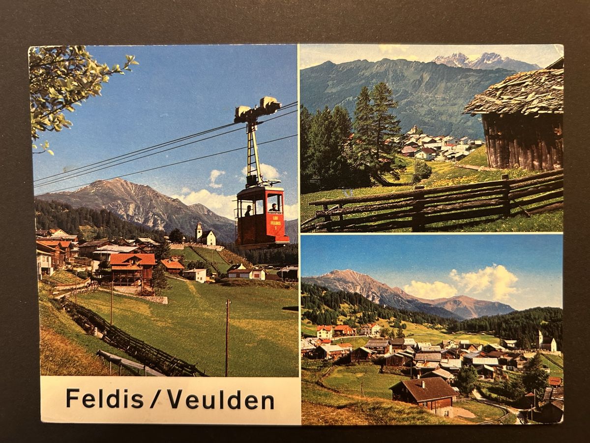 Ansichtskarten: Feldis MB-AK  – Gebraucht aus Fanas von Alessio11