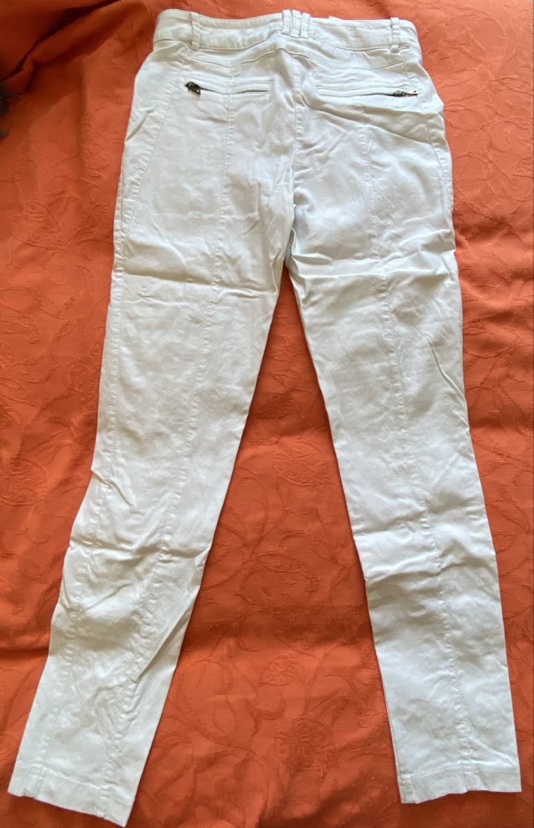 Brooks Pantaloni: Ashley Brooks Designermode Hose weiss – Usato da Utzigen venduto da Lasagne99 1